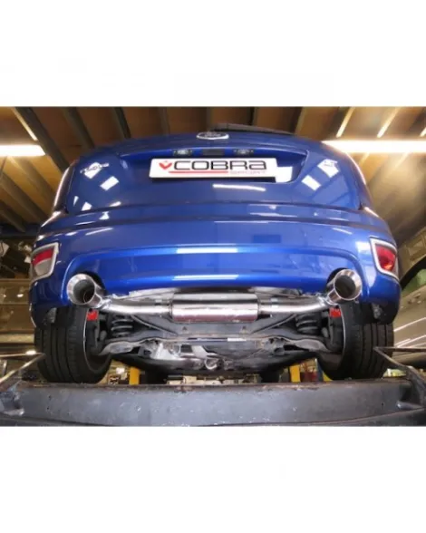 Ford Focus ST 225 (Mk2) 05-10 Cobra Cat Back Exhaust System (Non-Resonated)